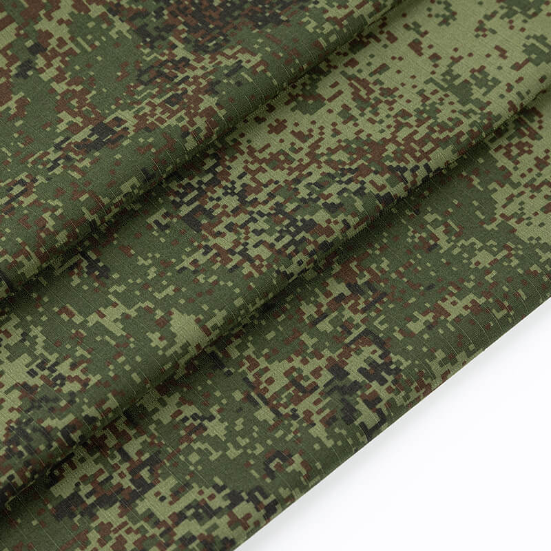 Plaid Polyester Cotton Blend Woven Twill Fabric Wholesale Supplier 4